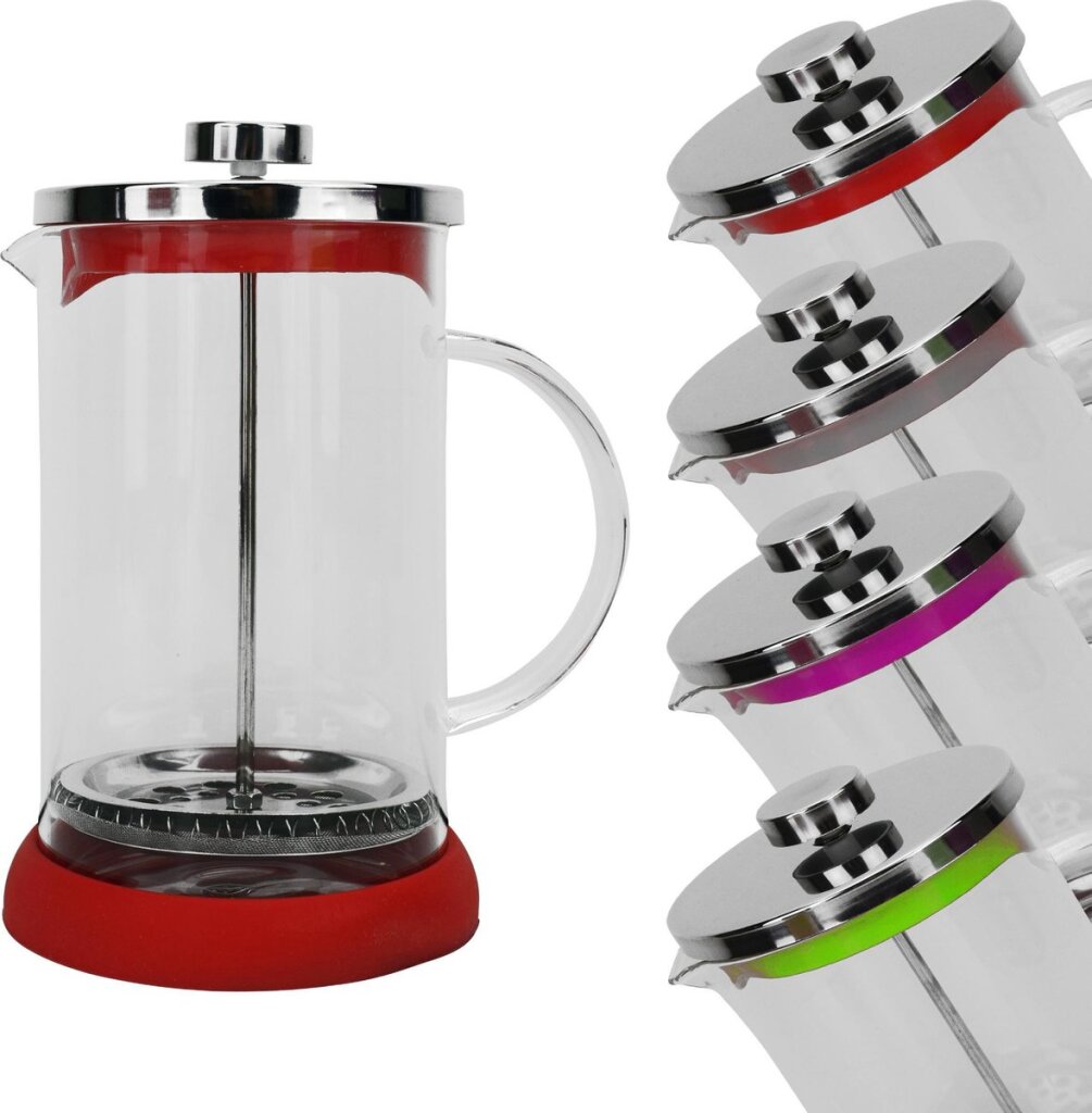 Cafetière Cuisine élégance 800 ml rouge