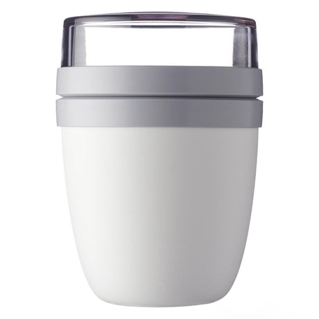 Mepal pot à lunch ellipse 500+200 ml blanc nordique