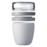 Mepal pot à lunch ellipse 500+200 ml blanc nordique