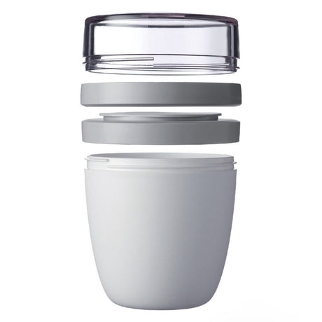 Mepal pot à lunch ellipse 500+200 ml blanc nordique