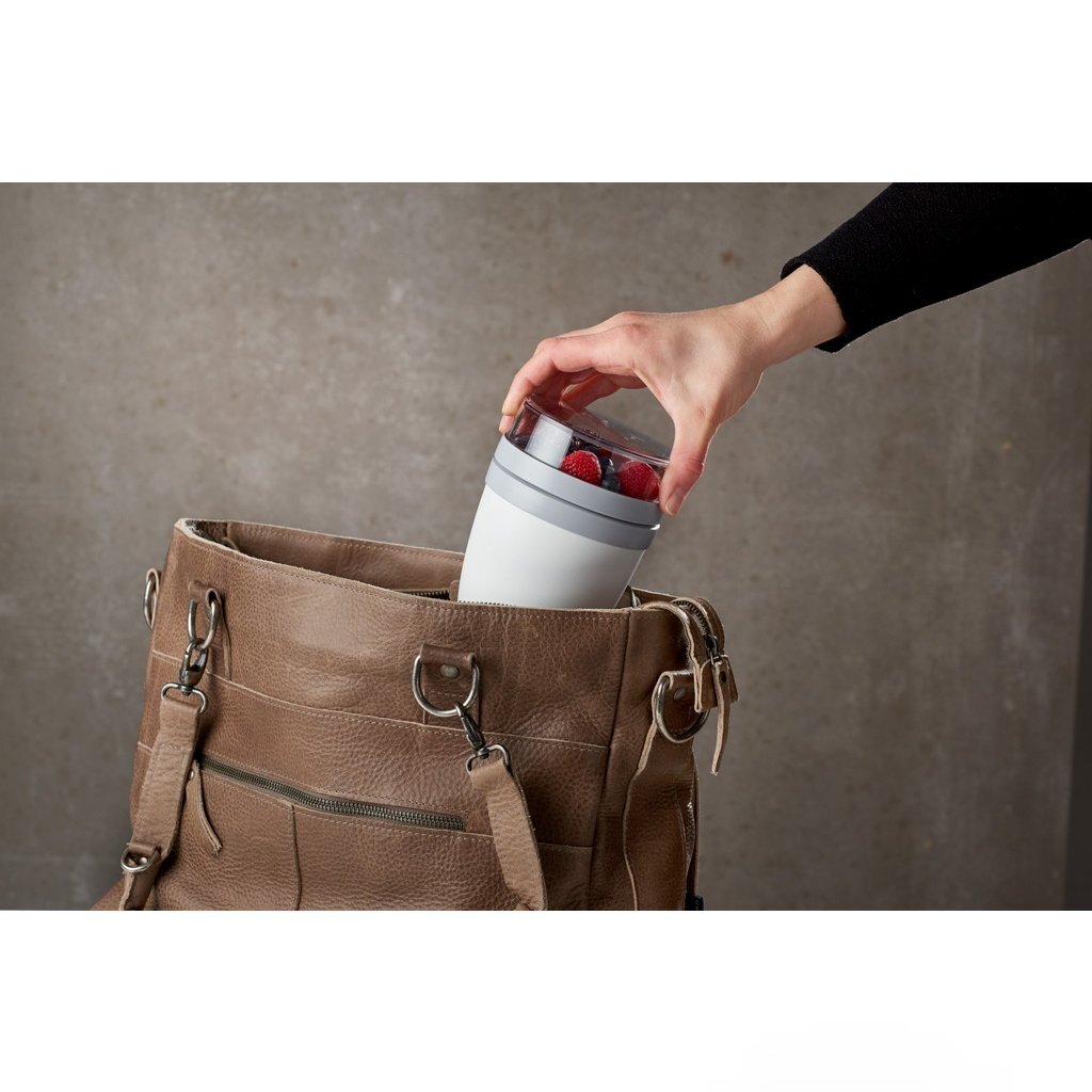 Mepal pot à lunch ellipse 500+200 ml blanc nordique