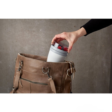 Mepal pot à lunch ellipse 500+200 ml blanc nordique