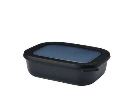 Mepal multikom cirqula rechthoekig 1000ml - nordic black