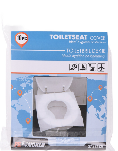 Housse de siège de toilette ultra propre protection hygiénique 10 pièces