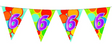 Ligne de drapeau Haza Witbaard 6 ans, 10mtr.
