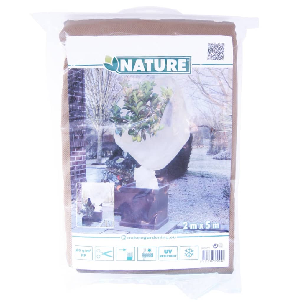 Nature Nature Couverture d'hiver 60 g m² 2x5 m beige