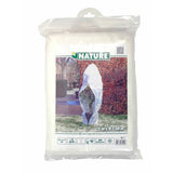Couverture d'hiver de la nature avec fermeture éclair 70 g m² 1,5x1,5x2 m blanc