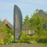 Housse salon de jardin Nature pour parasol courbé