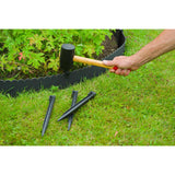 Ensemble de frontières naturelles décorative 13 cm x 12 m avec stylo noir