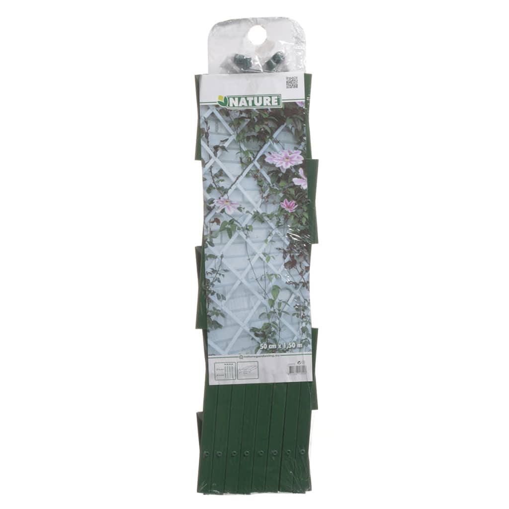 Nature Garden Slat travail 50x150 cm PVC vert 6040702