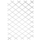Nature Garden Slat Travail 100x200 cm PVC blanc 6040703
