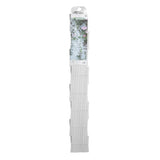 Nature Garden Slat Travail 100x200 cm PVC blanc 6040703