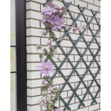 Nature Nature Garden Slat Work 50x150 cm PVC antracite -lorato