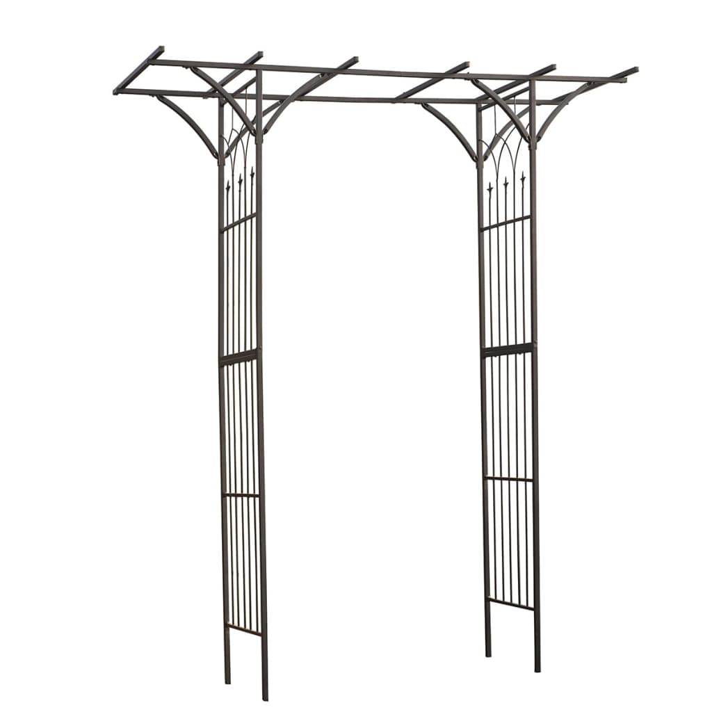 Nature Nature Garden Arch 114x66x232 cm metallo nero