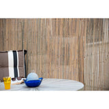 Écran de jardin nature 1,5x5 m de bambou