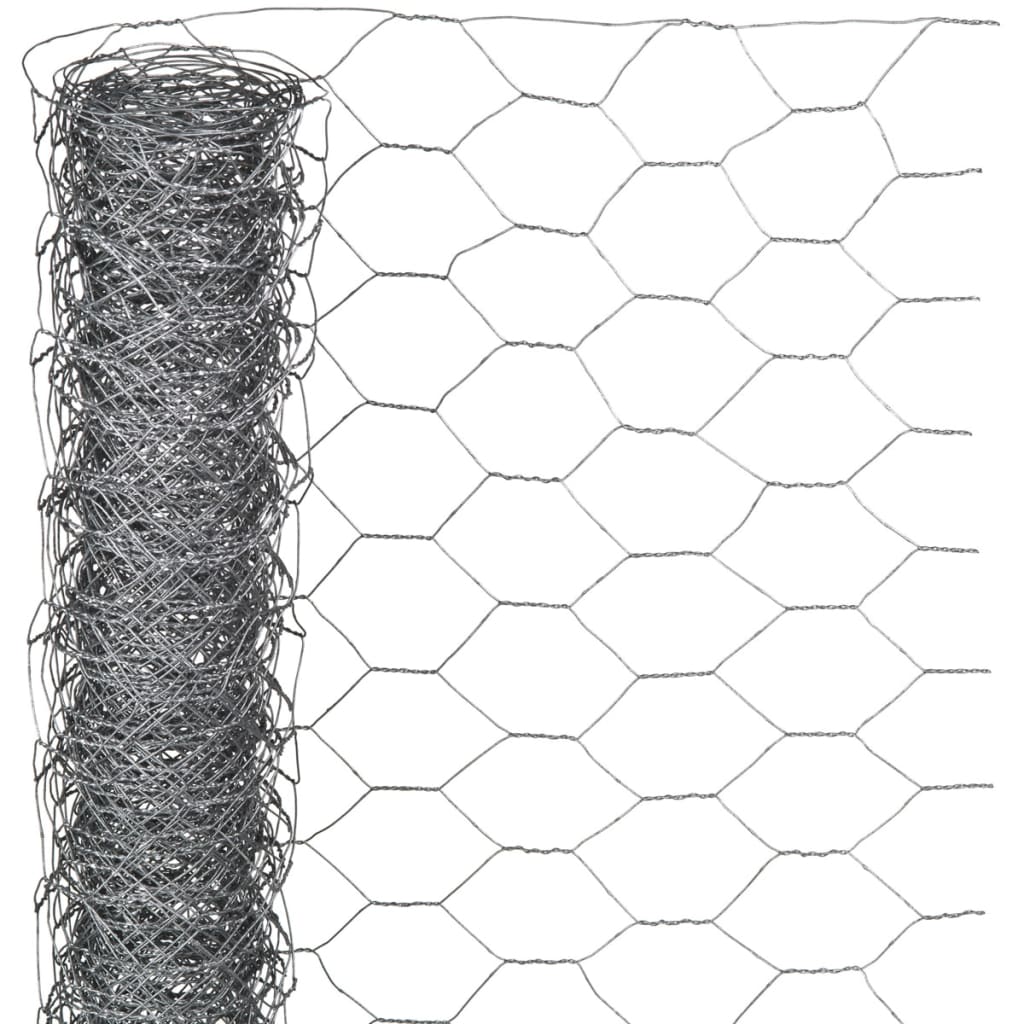Nature Mesh hexagonale 0,5x10 m 25 mm Acier galvanisé