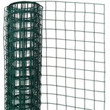 Nature Nature mesh square 0.5x2.5 m 13 mm plastic coated steel green