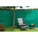 Écran de jardin de la nature 1x3 m pe vert