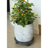 Nature Nature Plant Trolley round Ø30 cm antracite -lorato