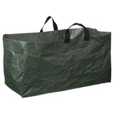 Sac de déchets de jardin naturel rectangulaire 225 l vert