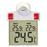 Thermomètre à fenêtre naturelle numérique 13x10x3 cm 6080078