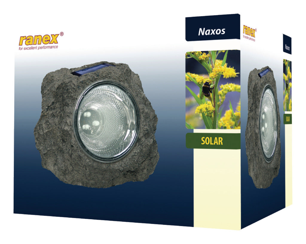 Ranex ra-5000154 lampe de jardin solaire 3 LED