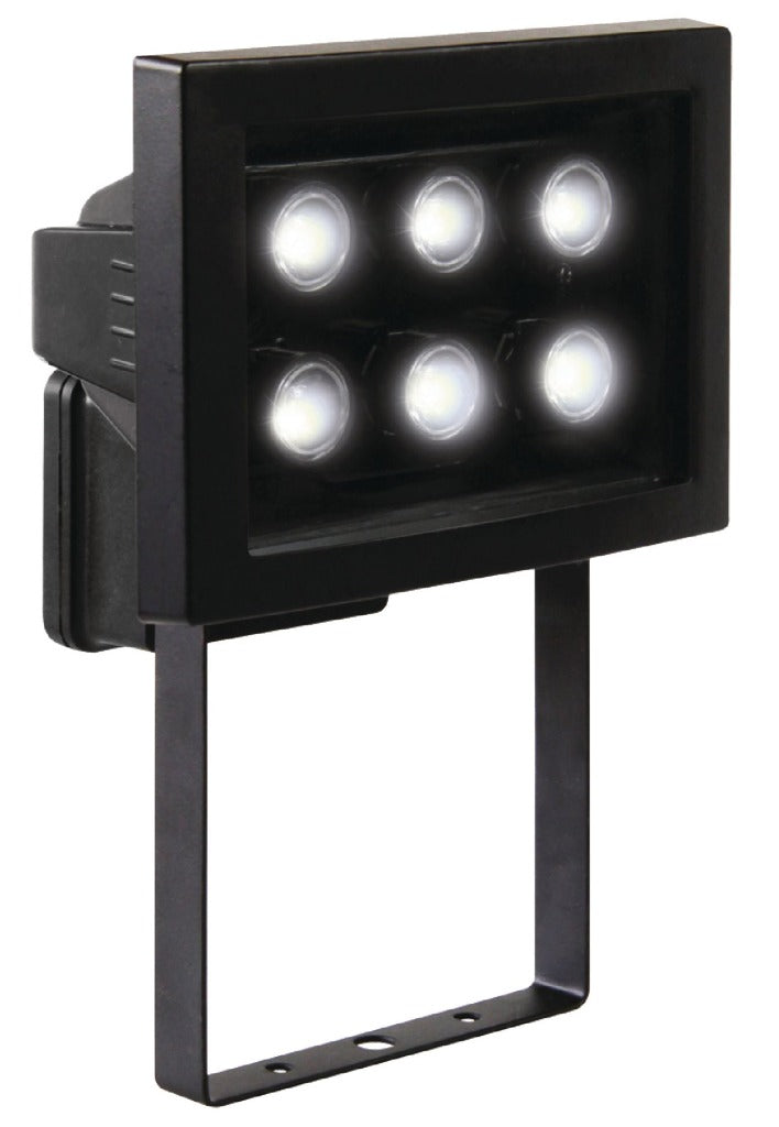 Lampe d'extérieur LED (6x) Ranex xq-1011 en aluminium noir