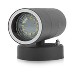 Smartwares GWL-176-HG applique d'extérieur gris acier inoxydable