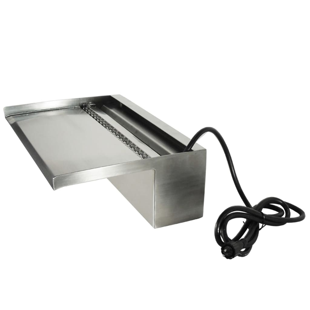Ubbink Waterfall Niagara LED 30 cm Couleurs en argent 1312124