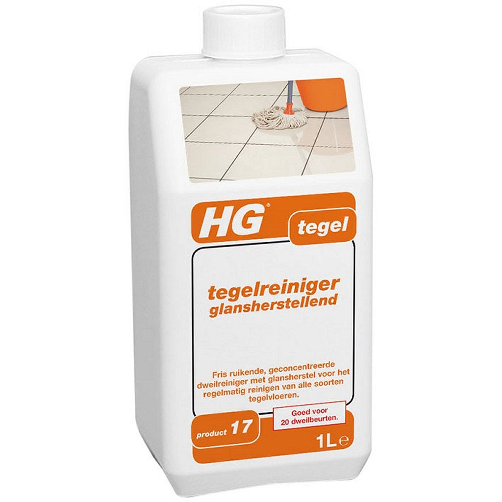 Hg hg tegelreiniger glansherstellend 1l