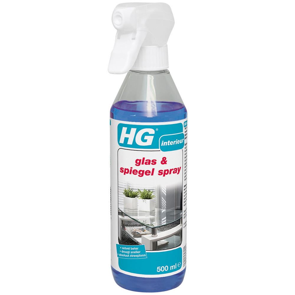 Hg glas og spejl spray 0,5L