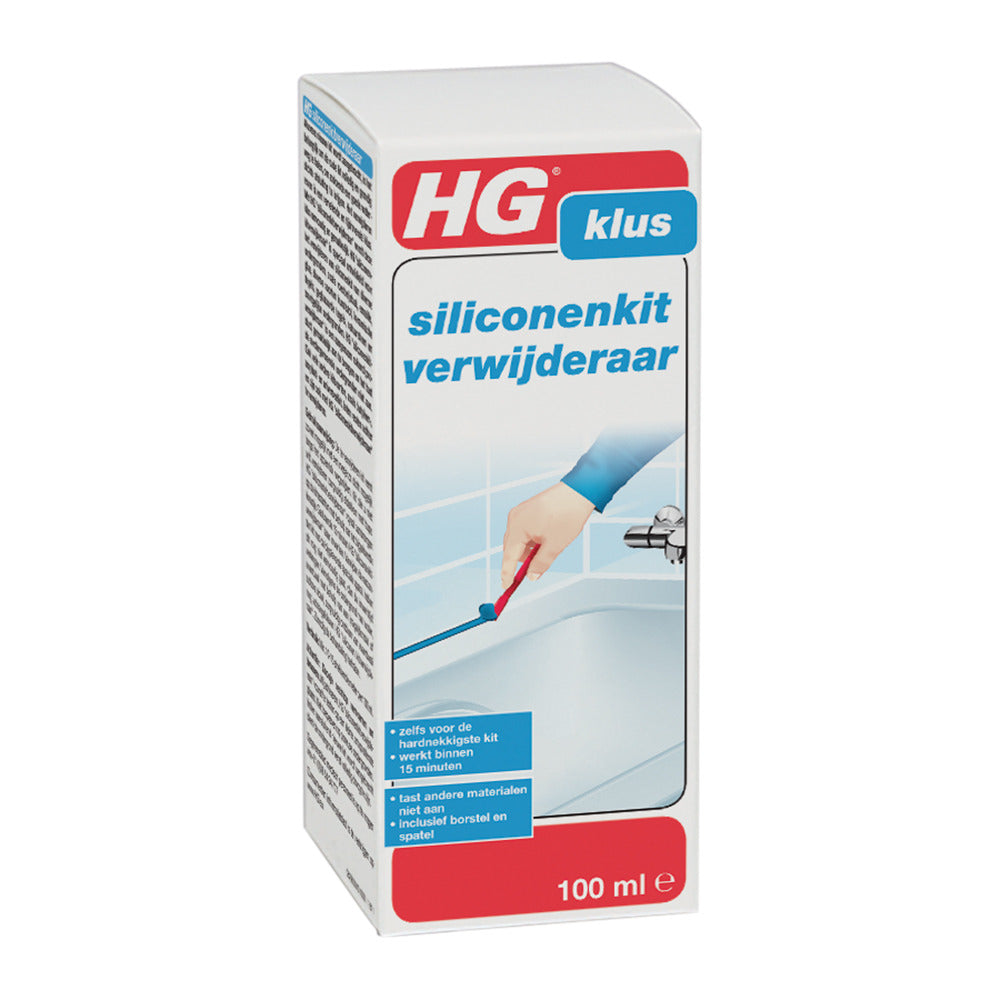 Hg dissolvant mastic silicone 100ml