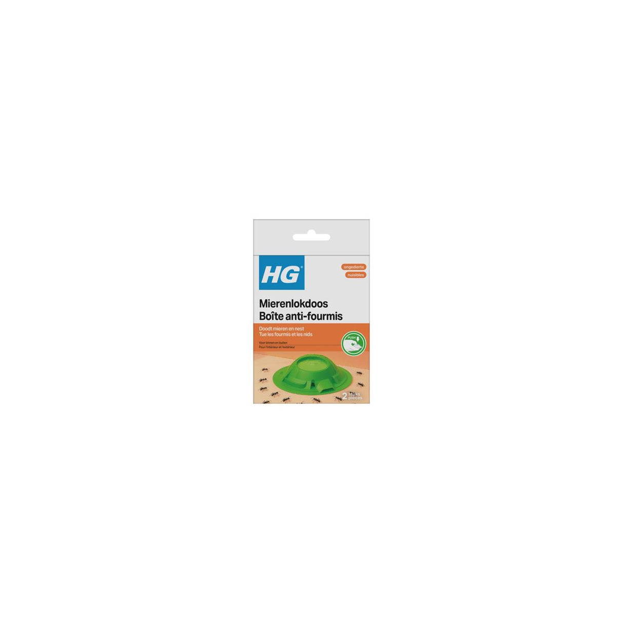 HG HGX boîte à appâts pour fourmis 2 pièces