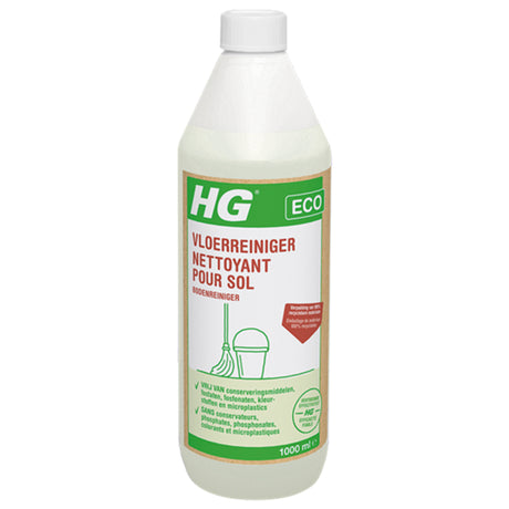Hg nettoyant pour sols éco 1l