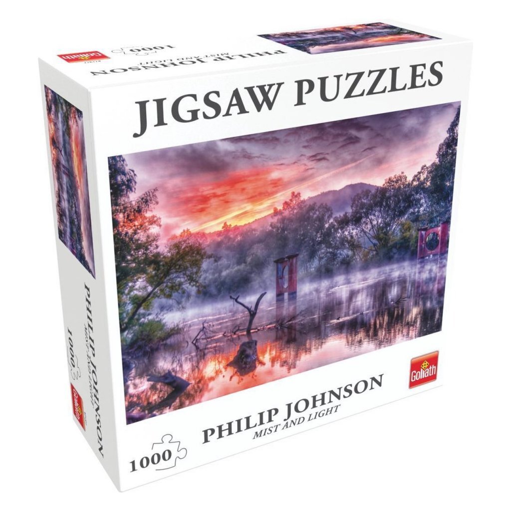 Goliath puzzle Philip Johnson Mist a Light 1000 kusů