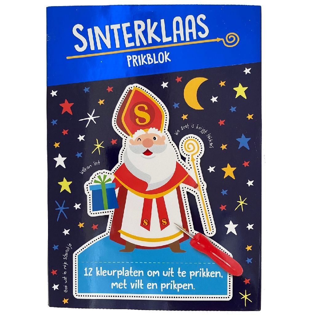 Sinterklaas Sinterklaas punkteringsblok