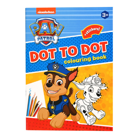 WINS HOLLAND Connectez les points Colorbook Paw Patrol
