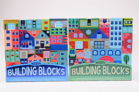 Toi-toys toi jouets blocs de construction en bois ville