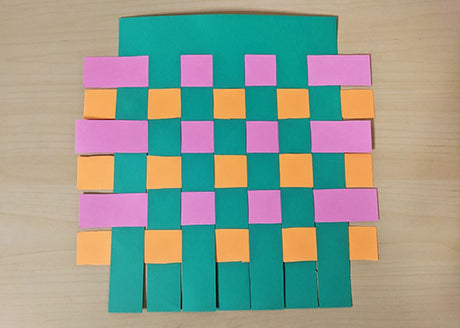 Bandes de tressage en papier Basic 50x1 cm 200 pièces