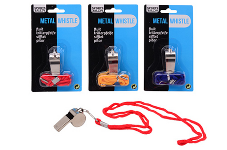 Johntoy sports sifflet de compétition active sur cordon