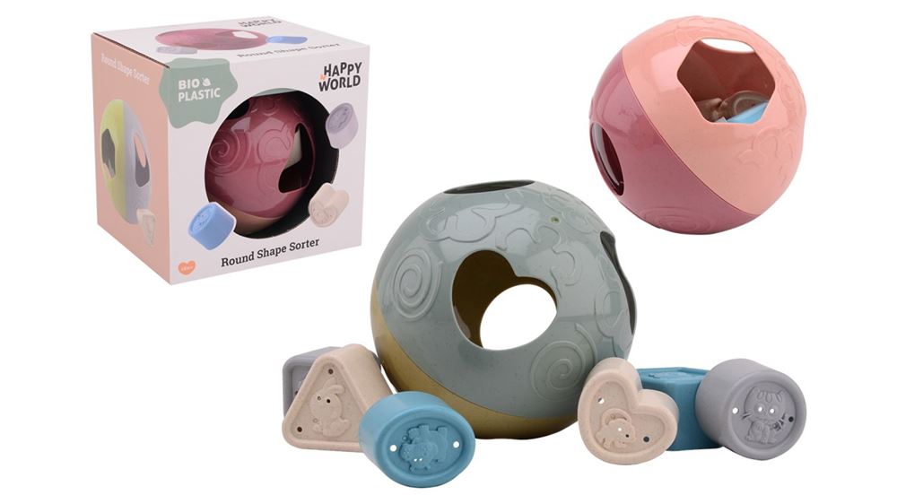 Trieur de formes organiques Johntoy Happy World