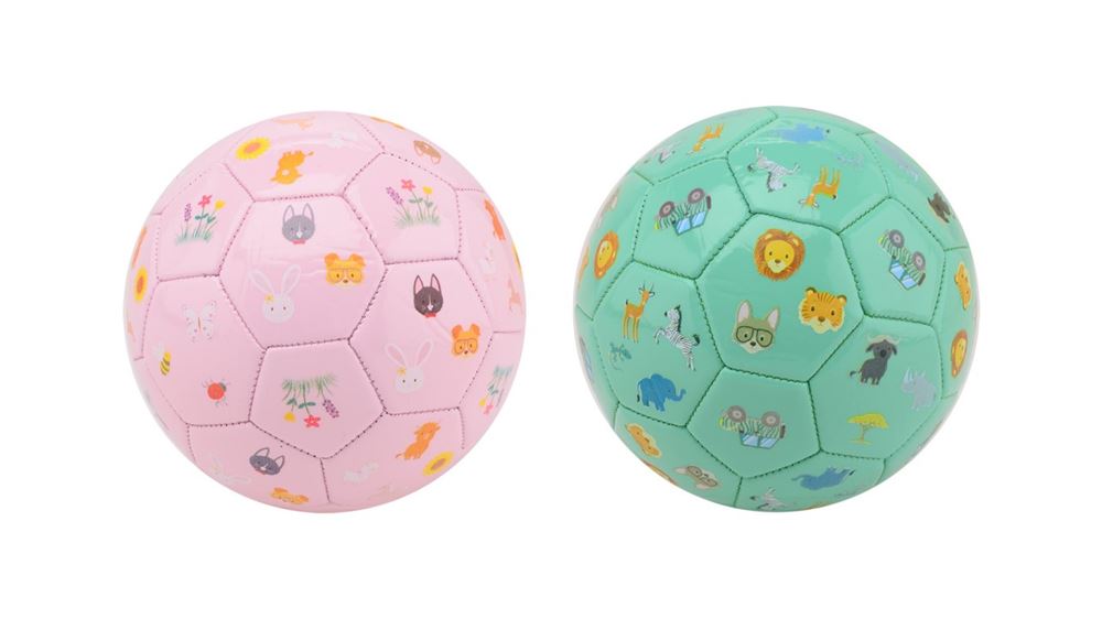 Ballon du monde heureux (cuir artificiel) 2 assortis