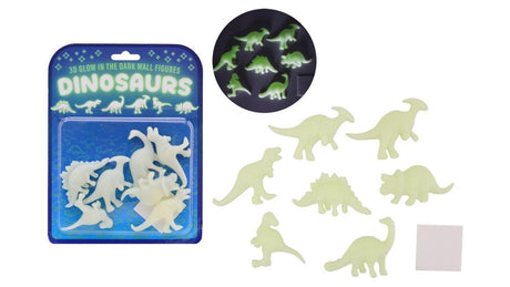 Johntoy John Toy brille dans les dinosaures muraux 3D sombres