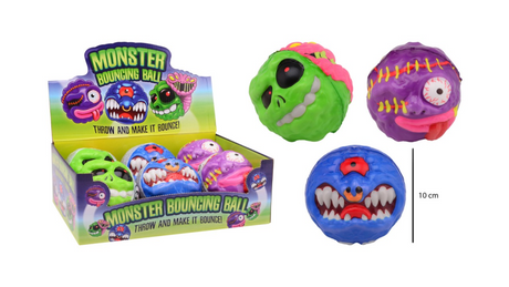 Johntoy john jouet monstre rebondissant 10cm