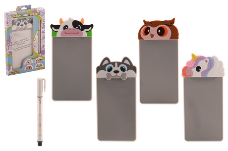Tableau blanc animal magique Johntoy avec stylo