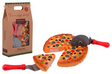 Johntoy pizza magique maison et cuisine - nourriture et boissons jouets - multicolore - plastique - points avec velcro