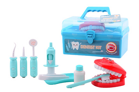 Johntoy jeu de dentiste dans une valise