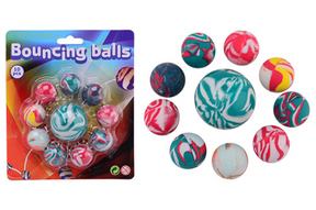 Balles rebondissantes Johntoy Summer Fun, 10 pcs.