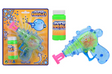 Pistolet à bulles Johntoy - machine à bulles - souffleur à bulles - avec recharge - jouets - plastique - bleu - vert - rose