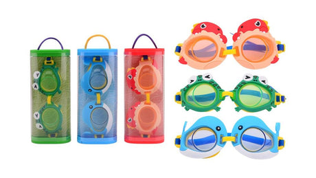 Johntoy lunettes de natation animal